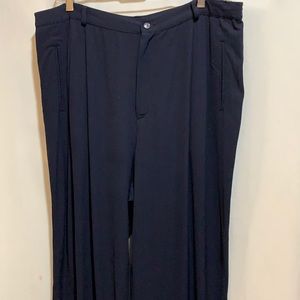 HARRIS/WALLACE WOMAN SZ 16W NAVY PANTS CAREER